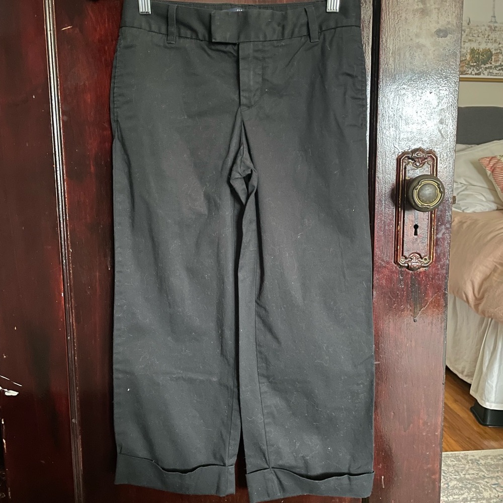 Gap Croppes black trousers